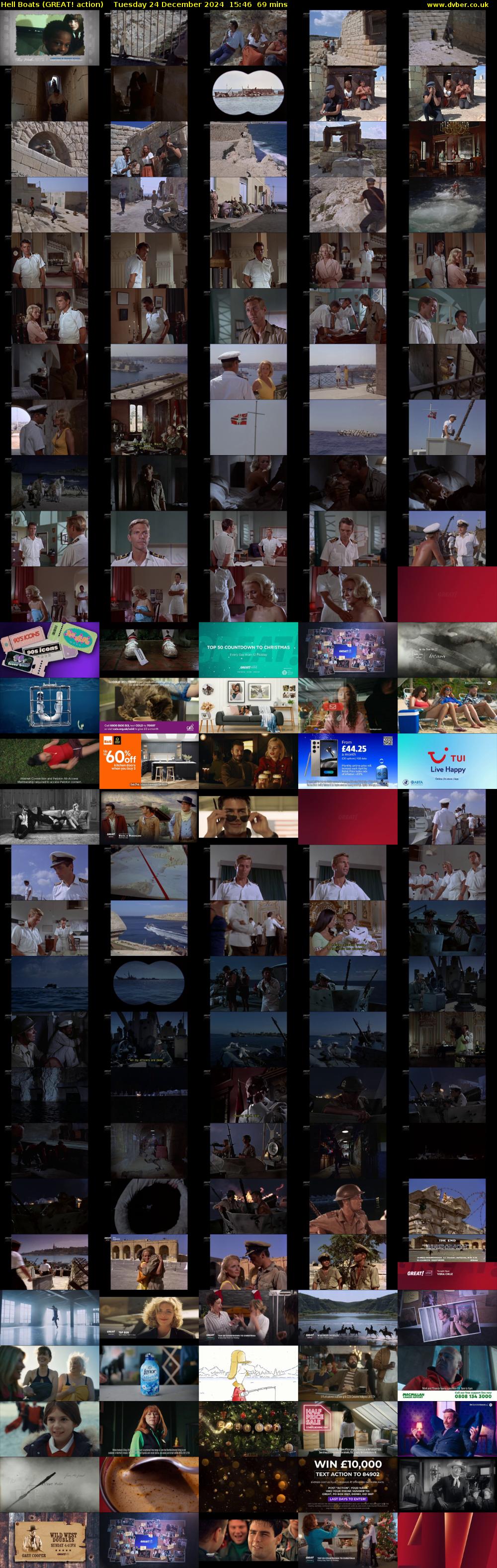 Hell Boats (GREAT! action) Tuesday 24 December 2024 15:46 - 16:55