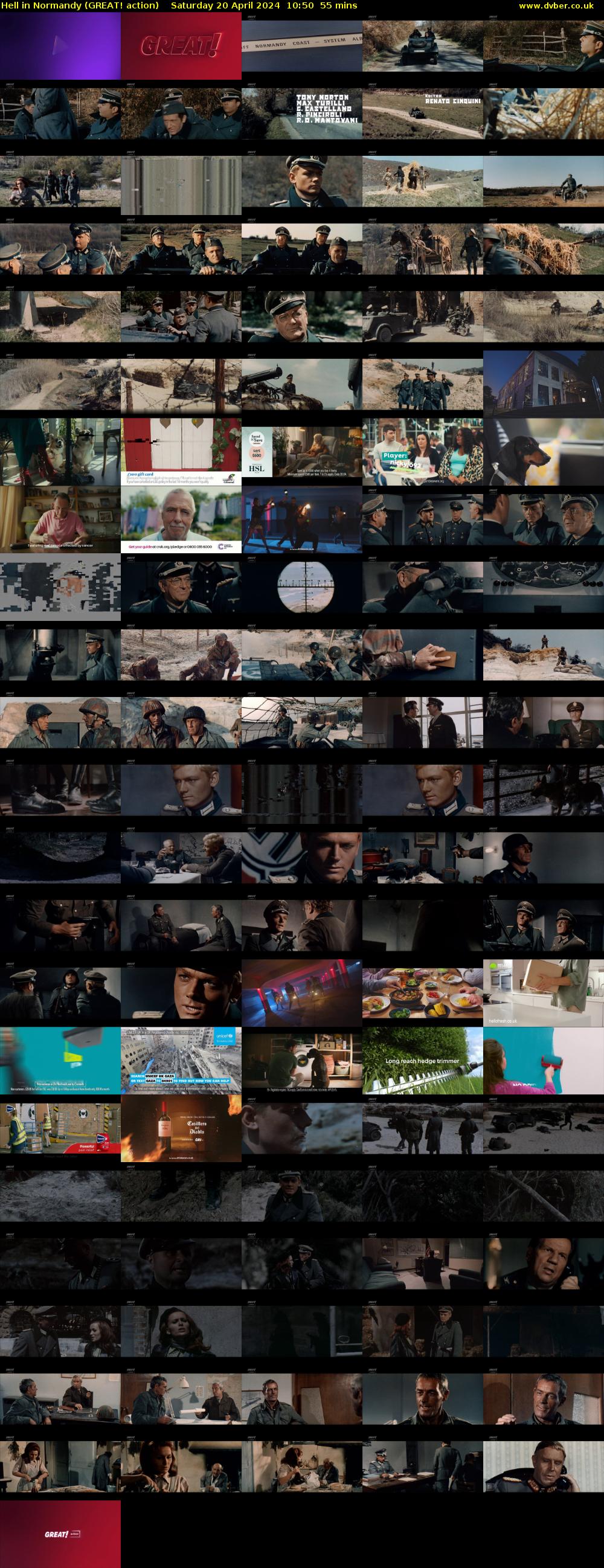 Hell in Normandy (GREAT! action) Saturday 20 April 2024 10:50 - 11:45