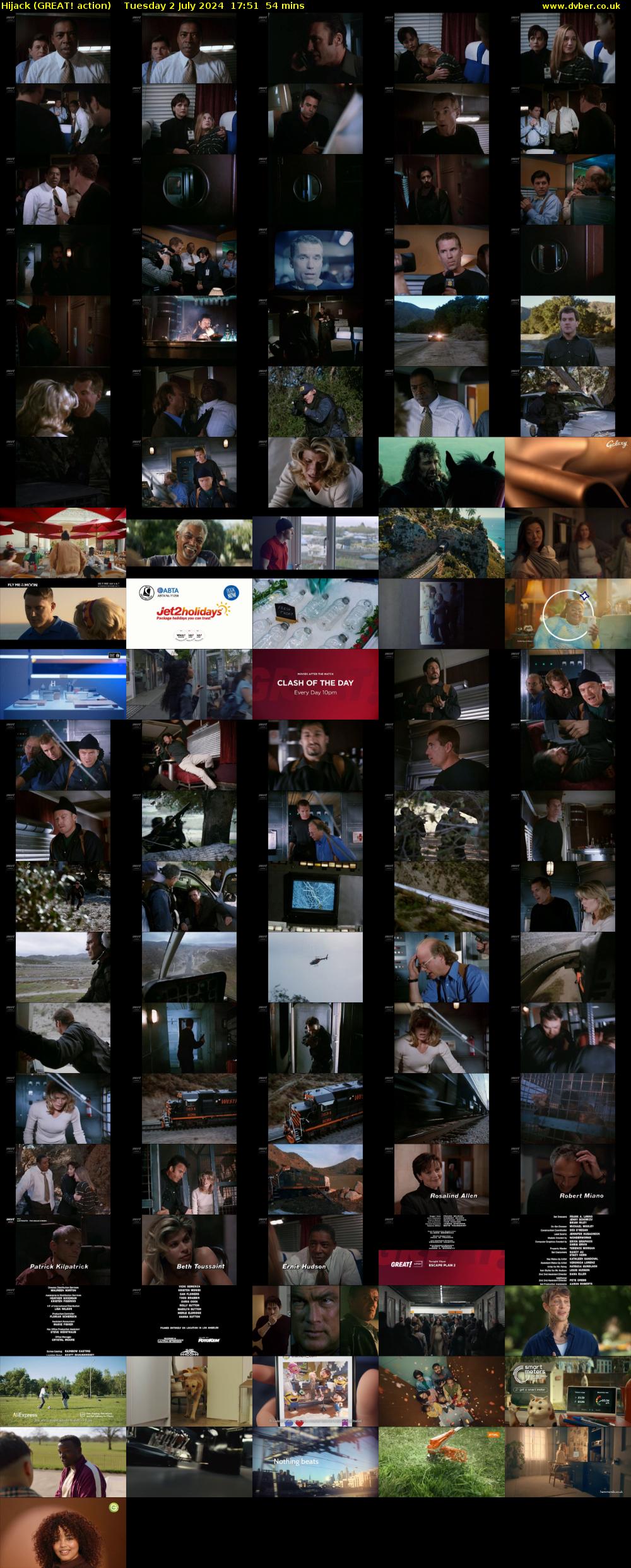 Hijack (GREAT! action) Tuesday 2 July 2024 17:51 - 18:45