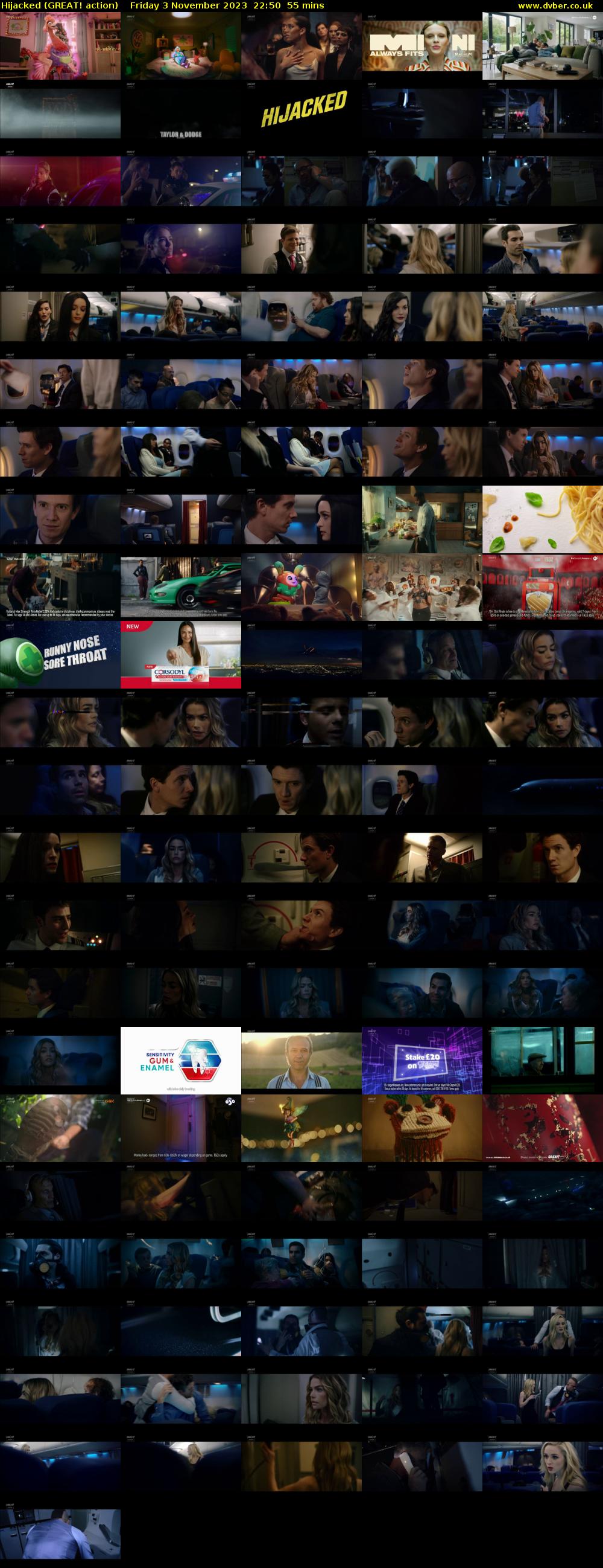 Hijacked (GREAT! action) Friday 3 November 2023 22:50 - 23:45