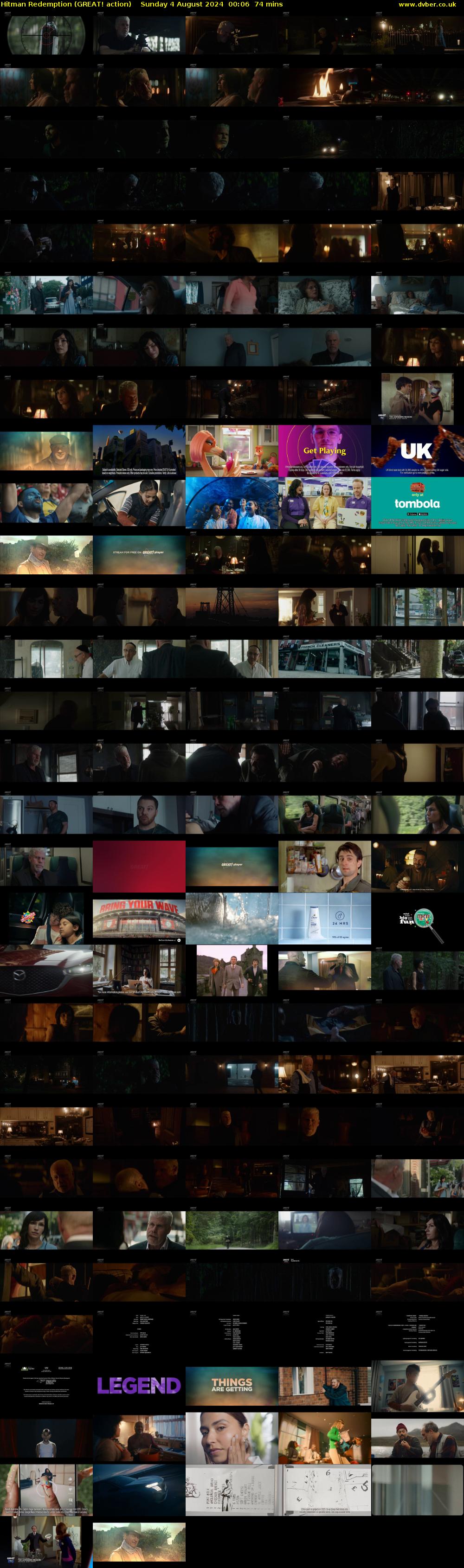 Hitman Redemption (GREAT! action) Sunday 4 August 2024 00:06 - 01:20