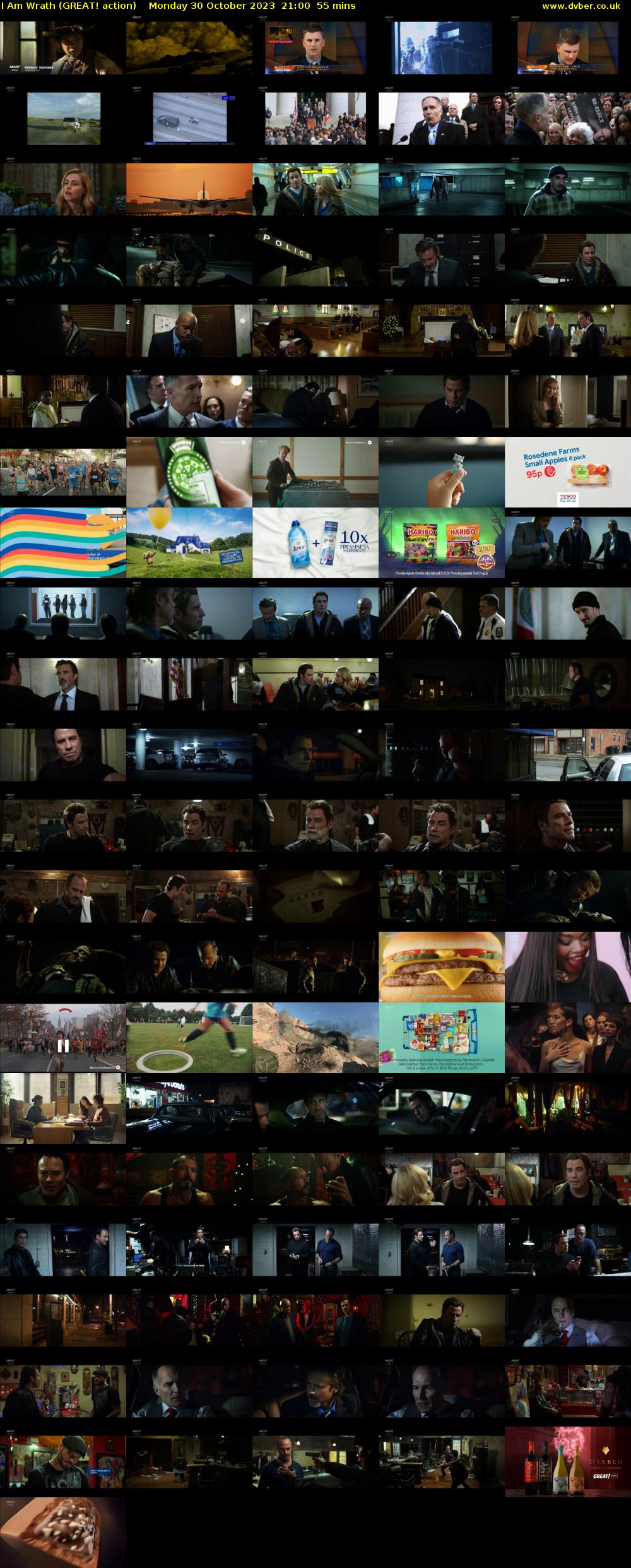 I Am Wrath (GREAT! action) Monday 30 October 2023 21:00 - 21:55