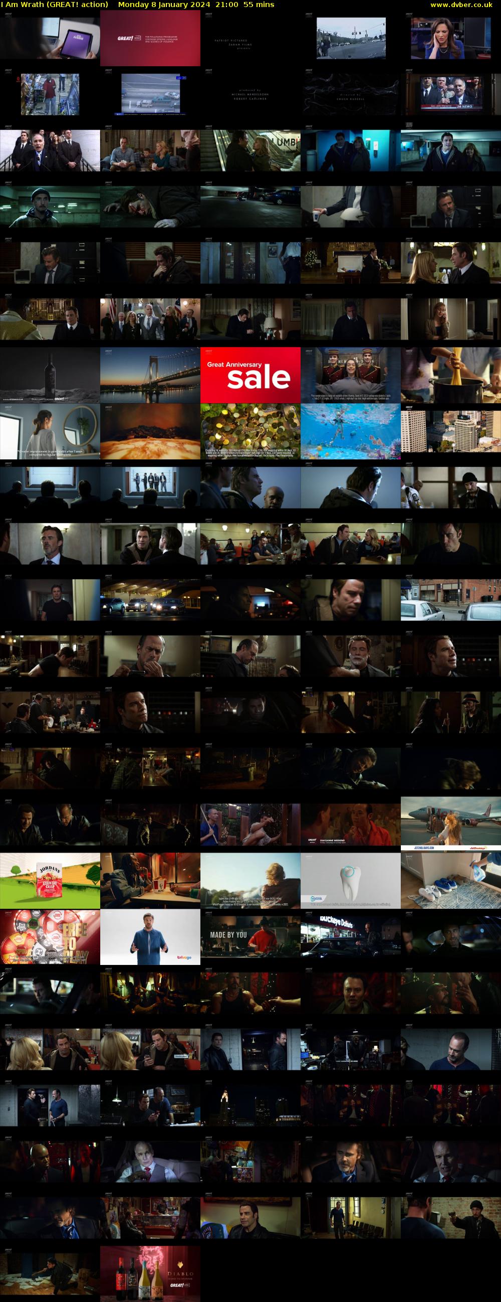 I Am Wrath (GREAT! action) Monday 8 January 2024 21:00 - 21:55