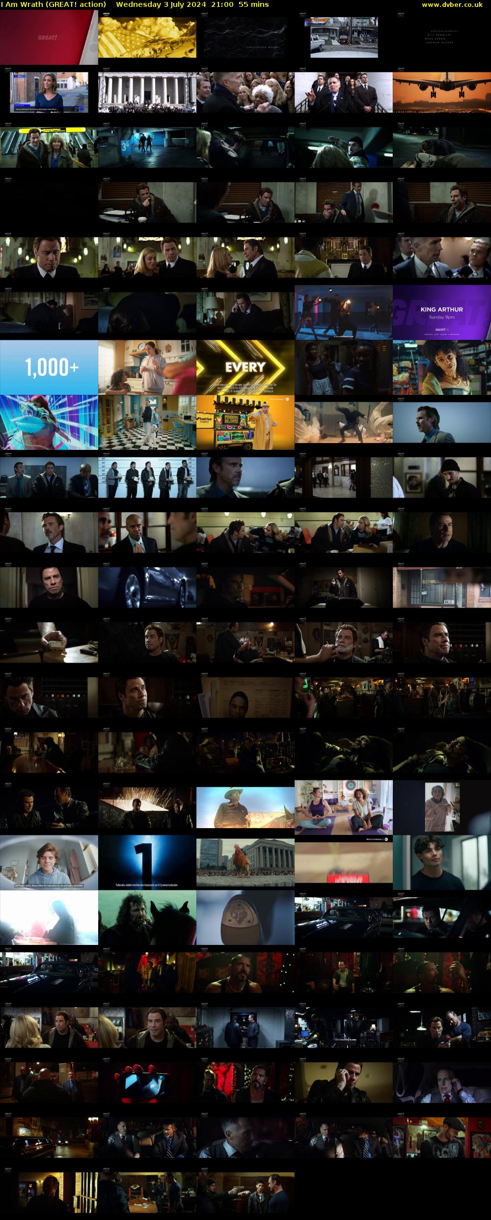 I Am Wrath (GREAT! action) Wednesday 3 July 2024 21:00 - 21:55