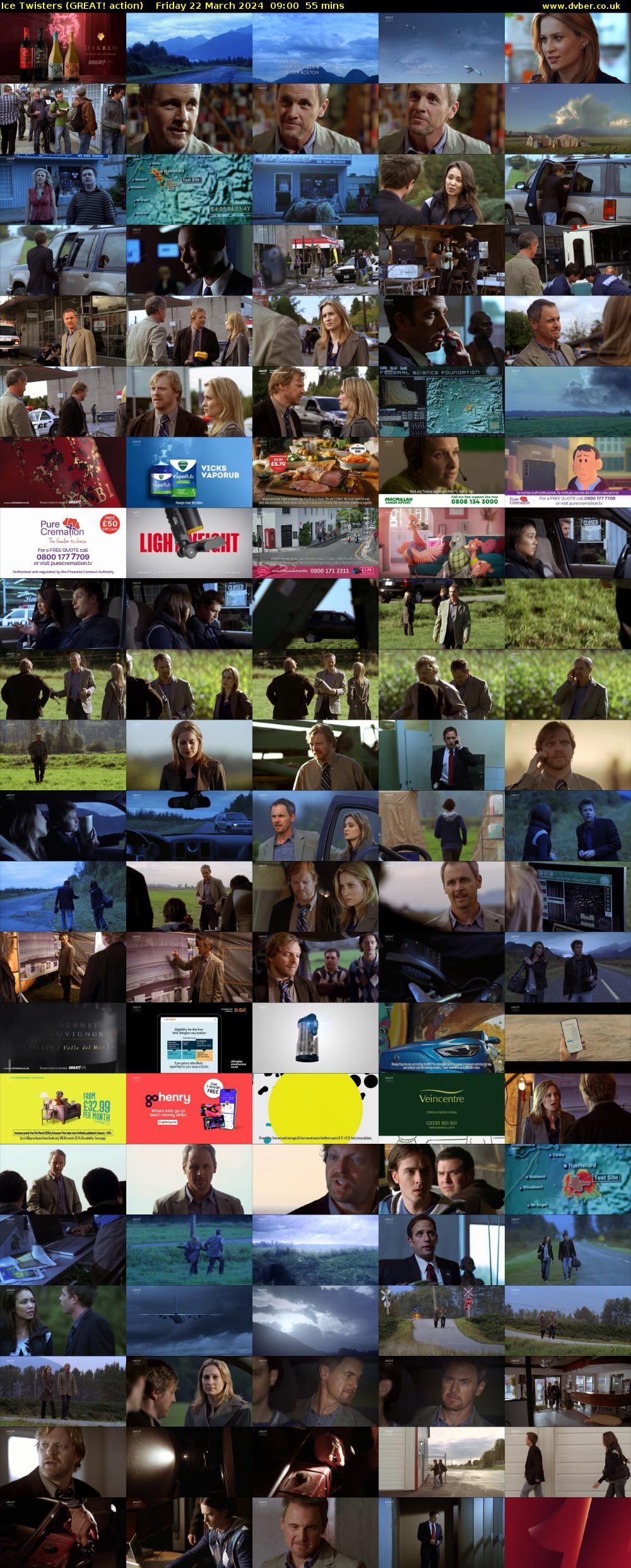 Ice Twisters (GREAT! action) Friday 22 March 2024 09:00 - 09:55