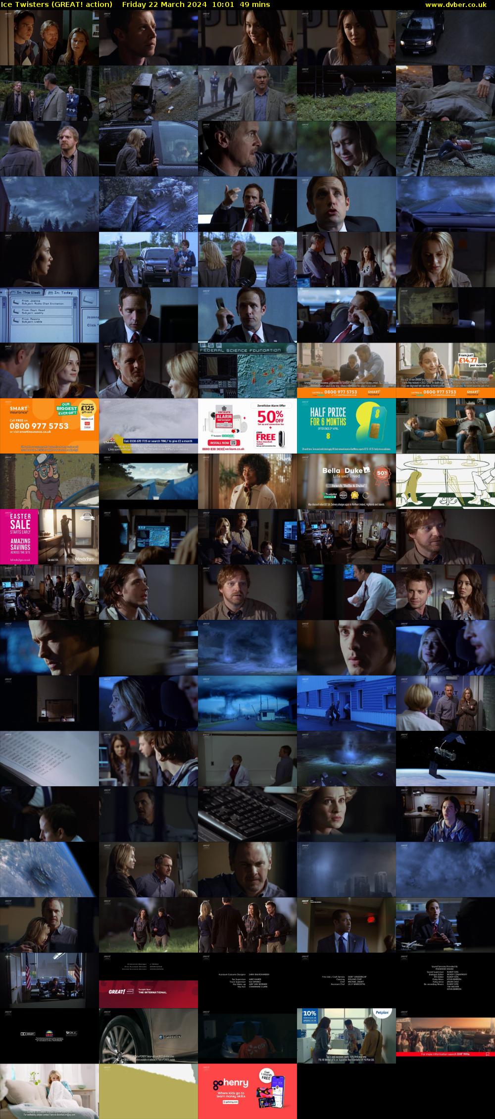 Ice Twisters (GREAT! action) Friday 22 March 2024 10:01 - 10:50
