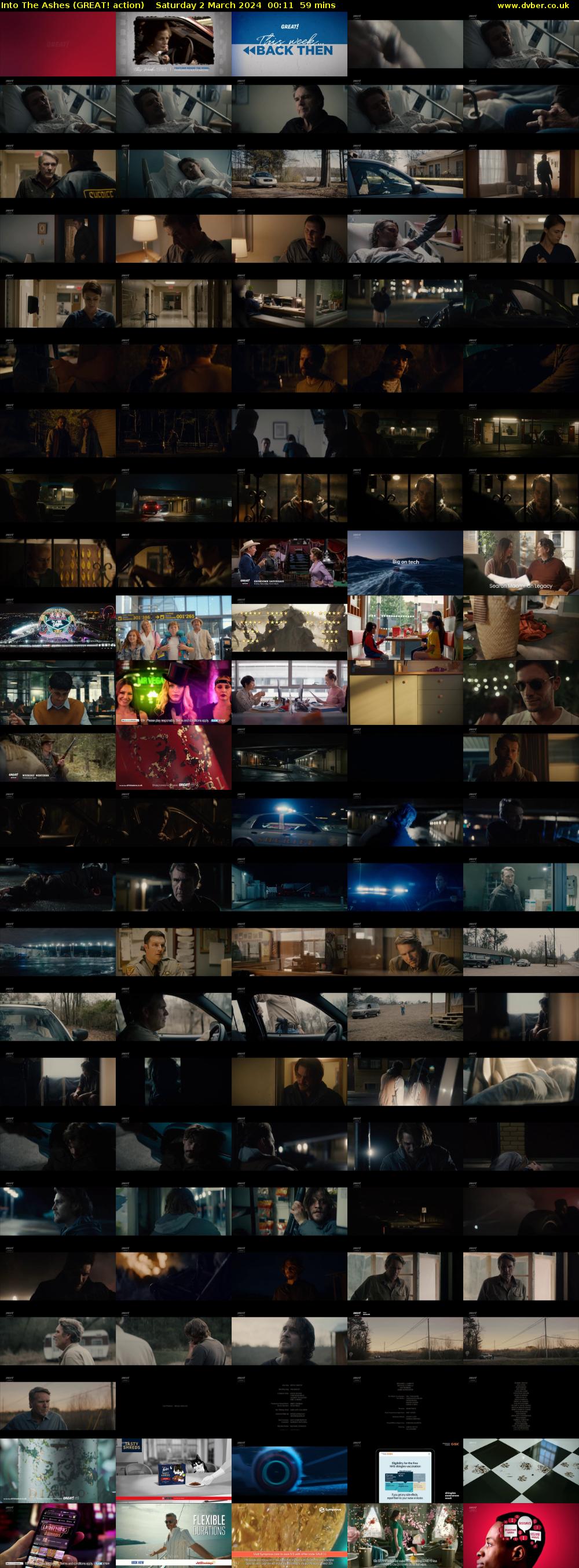 Into The Ashes (GREAT! action) Saturday 2 March 2024 00:11 - 01:10
