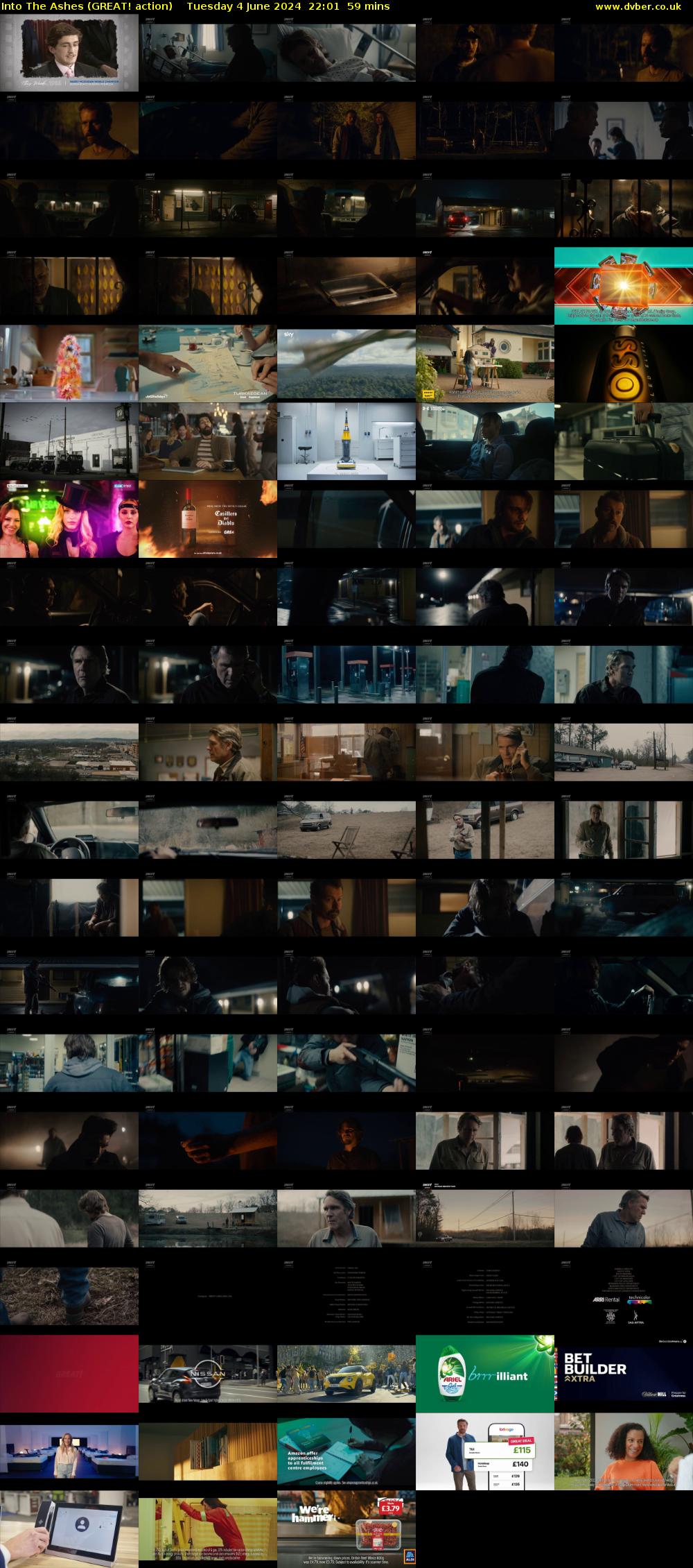Into The Ashes (GREAT! action) Tuesday 4 June 2024 22:01 - 23:00