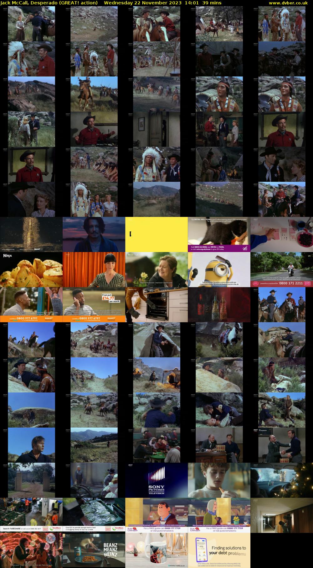 Jack McCall, Desperado (GREAT! action) Wednesday 22 November 2023 14:01 - 14:40