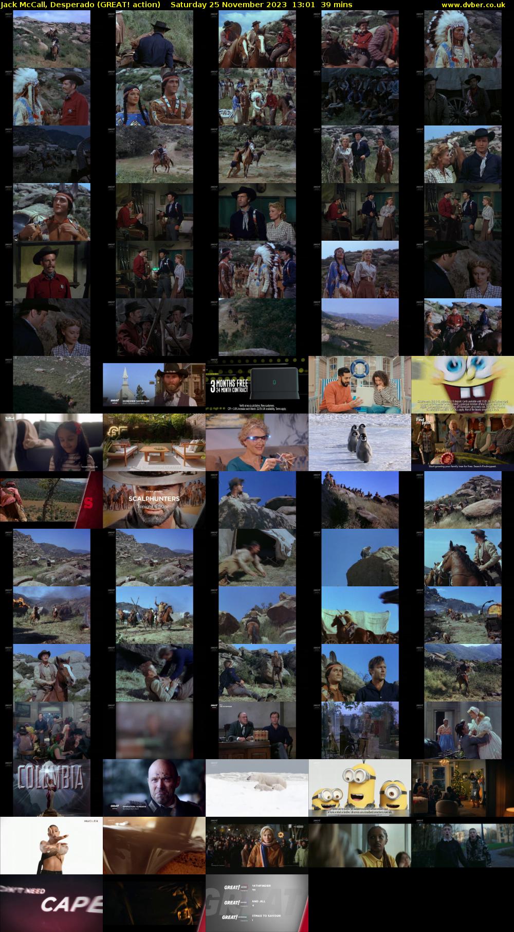Jack McCall, Desperado (GREAT! action) Saturday 25 November 2023 13:01 - 13:40