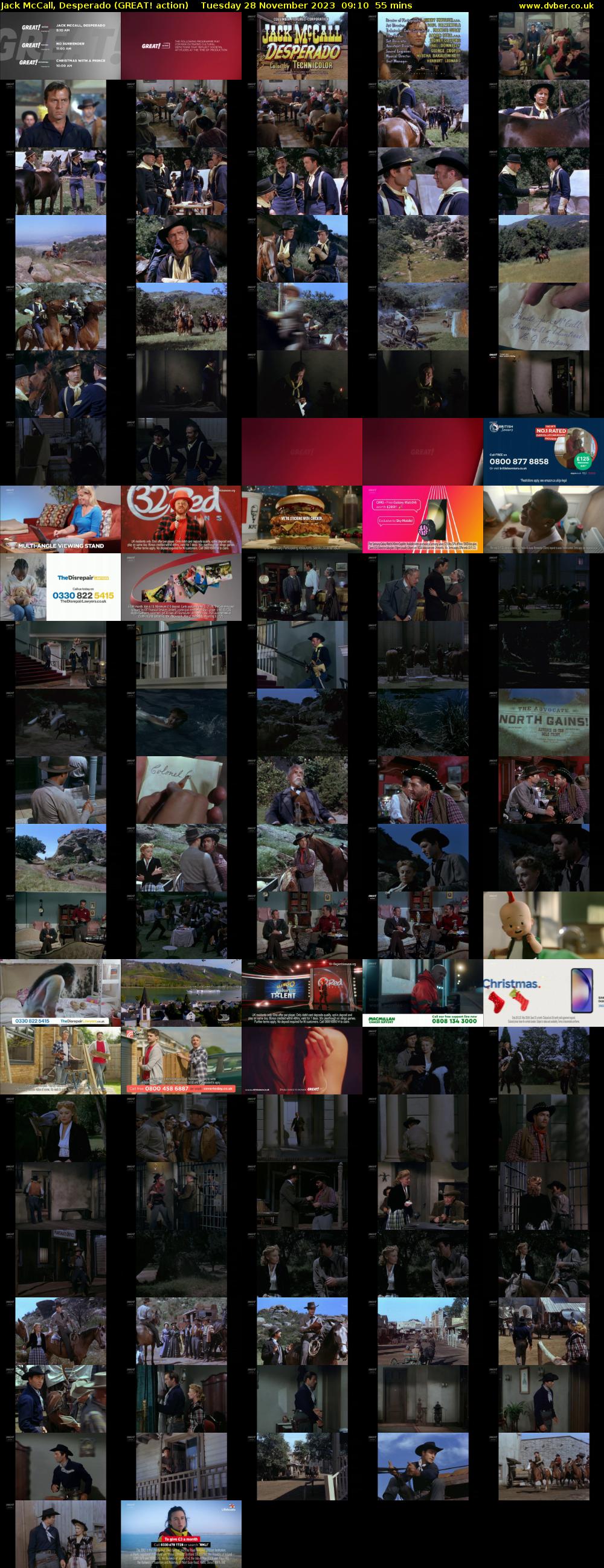 Jack McCall, Desperado (GREAT! action) Tuesday 28 November 2023 09:10 - 10:05
