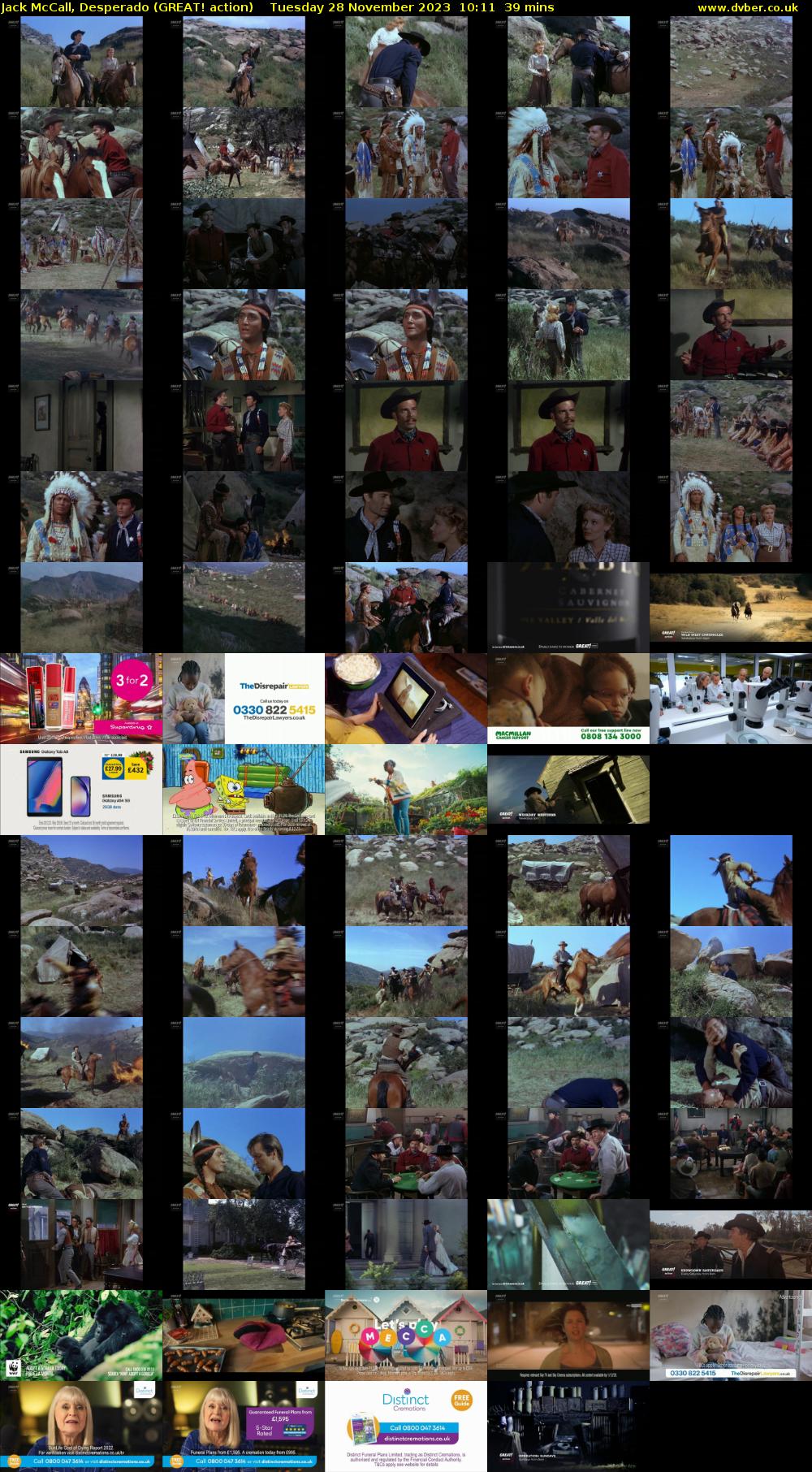 Jack McCall, Desperado (GREAT! action) Tuesday 28 November 2023 10:11 - 10:50