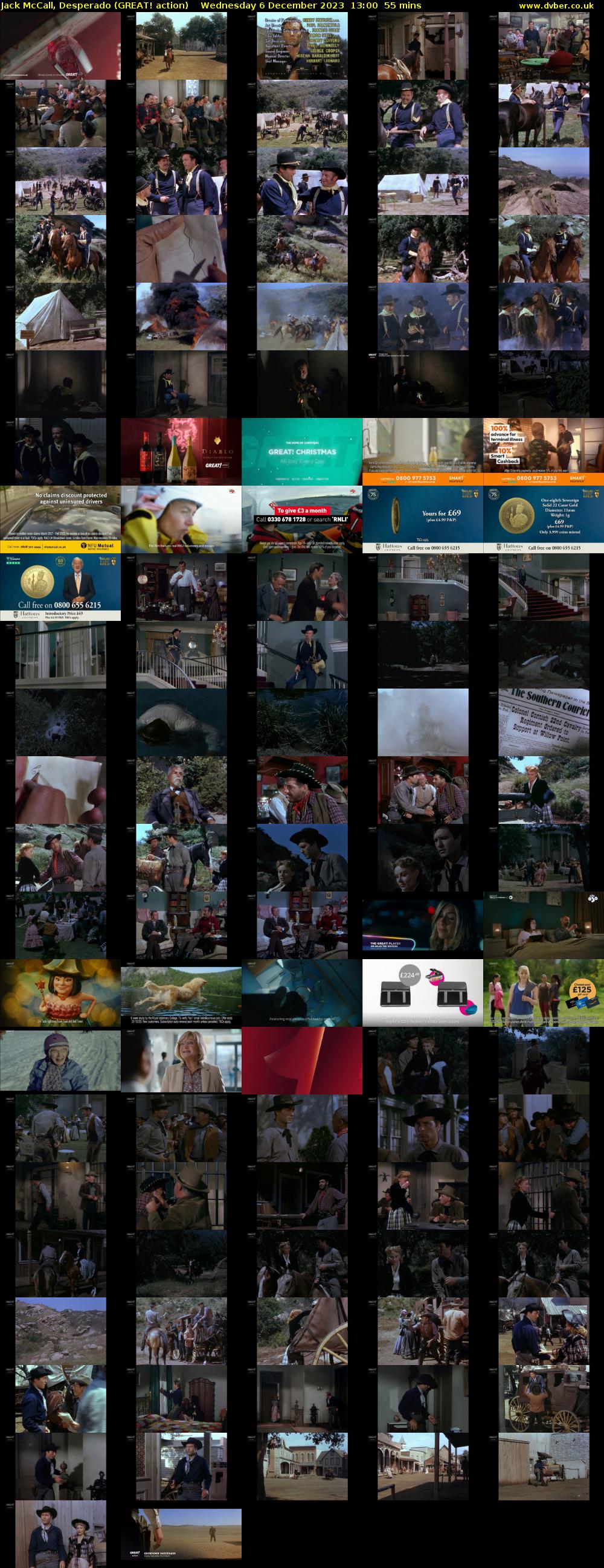 Jack McCall, Desperado (GREAT! action) Wednesday 6 December 2023 13:00 - 13:55