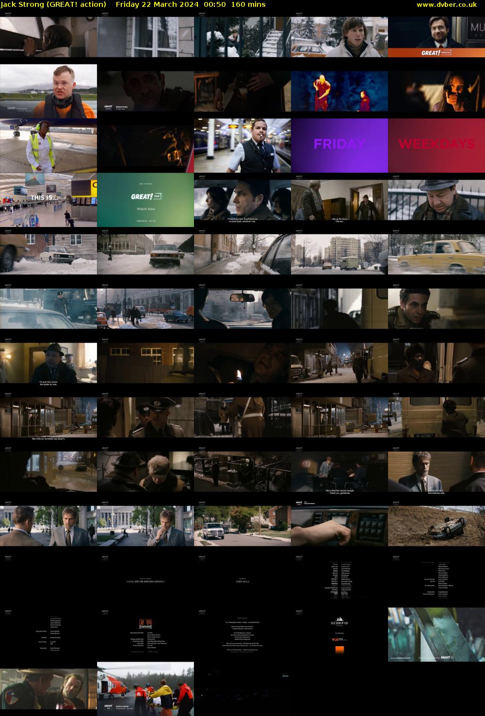 Jack Strong (GREAT! action) Friday 22 March 2024 00:50 - 03:30