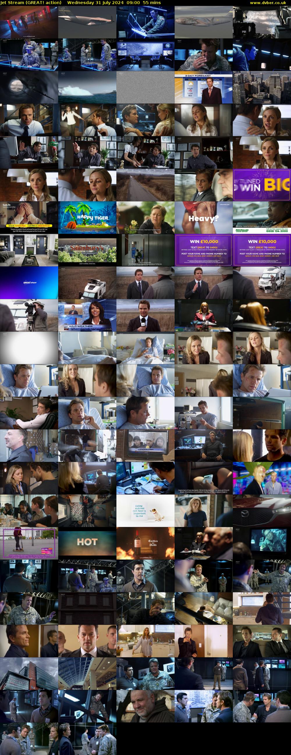 Jet Stream (GREAT! action) Wednesday 31 July 2024 09:00 - 09:55