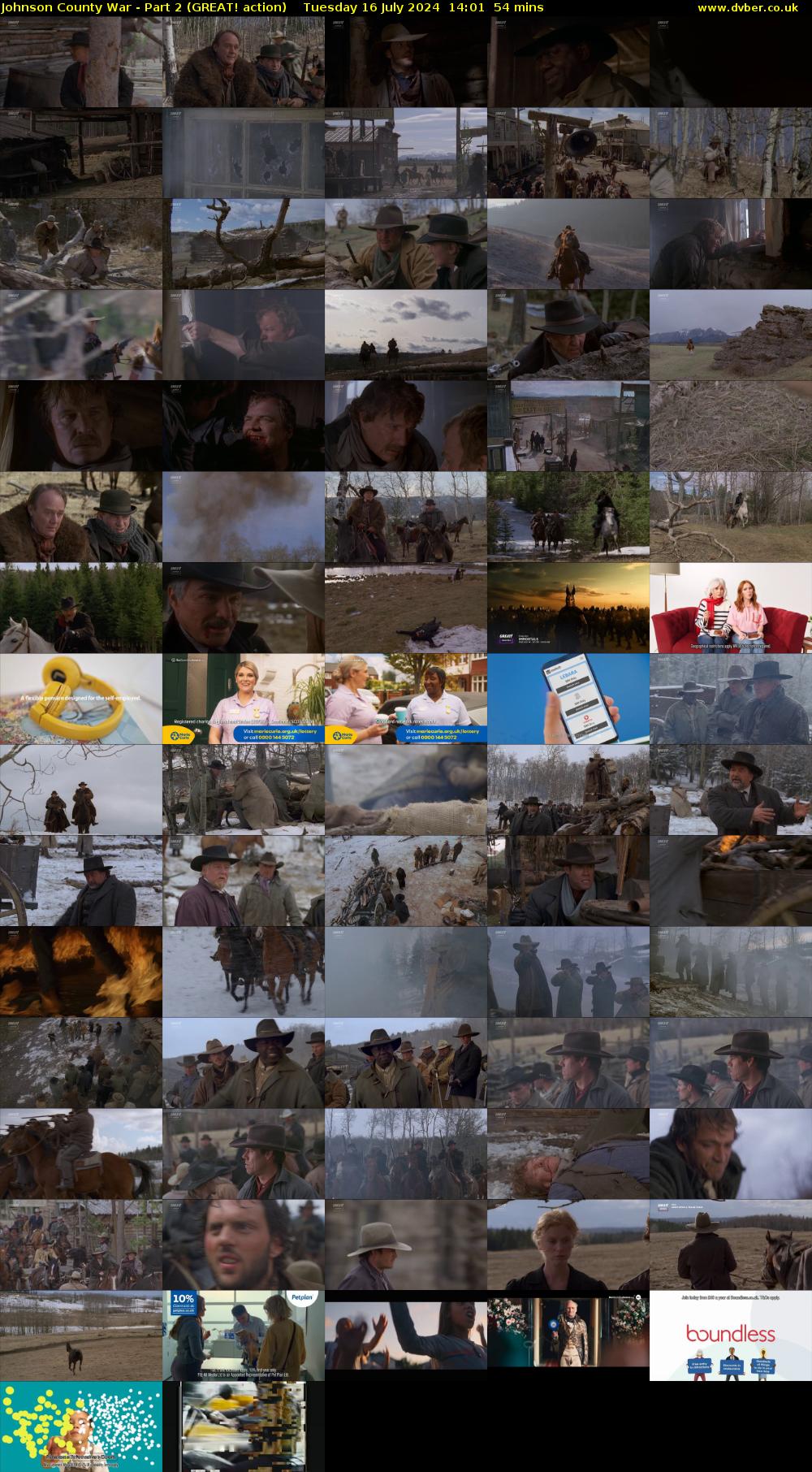 Johnson County War - Part 2 (GREAT! action) Tuesday 16 July 2024 14:01 - 14:55