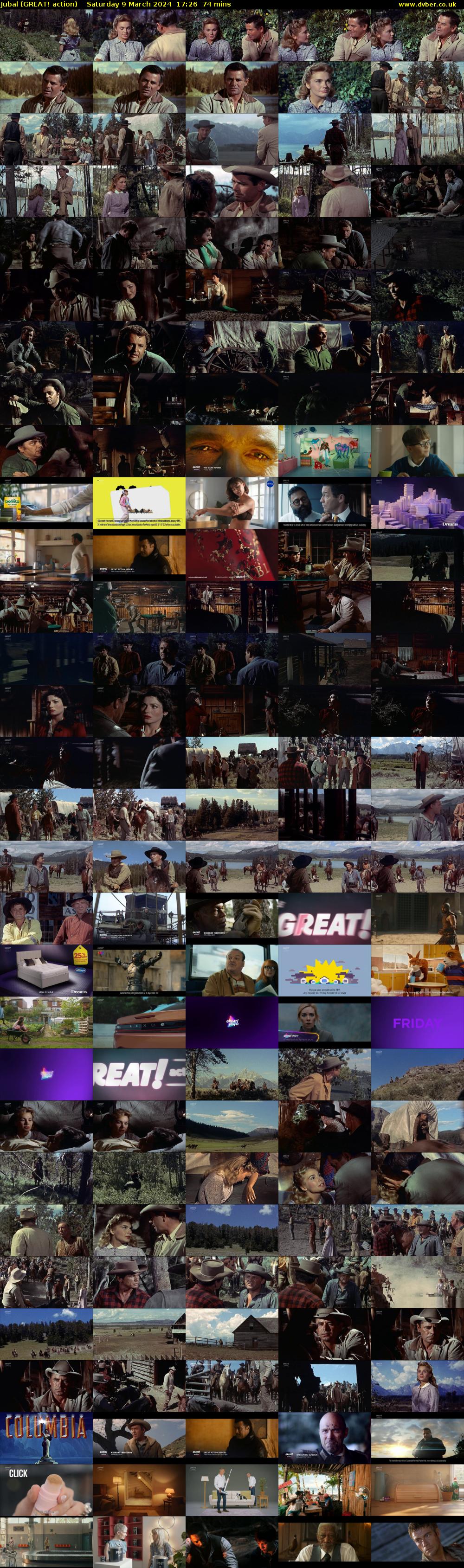 Jubal (GREAT! action) Saturday 9 March 2024 17:26 - 18:40