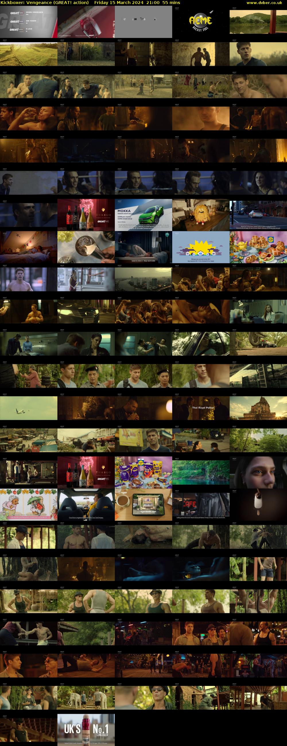 Kickboxer: Vengeance (GREAT! action) Friday 15 March 2024 21:00 - 21:55