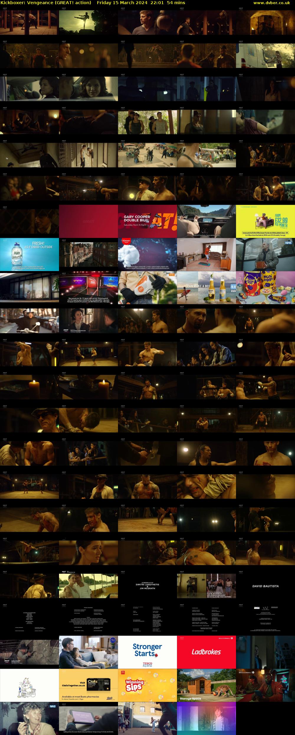 Kickboxer: Vengeance (GREAT! action) Friday 15 March 2024 22:01 - 22:55