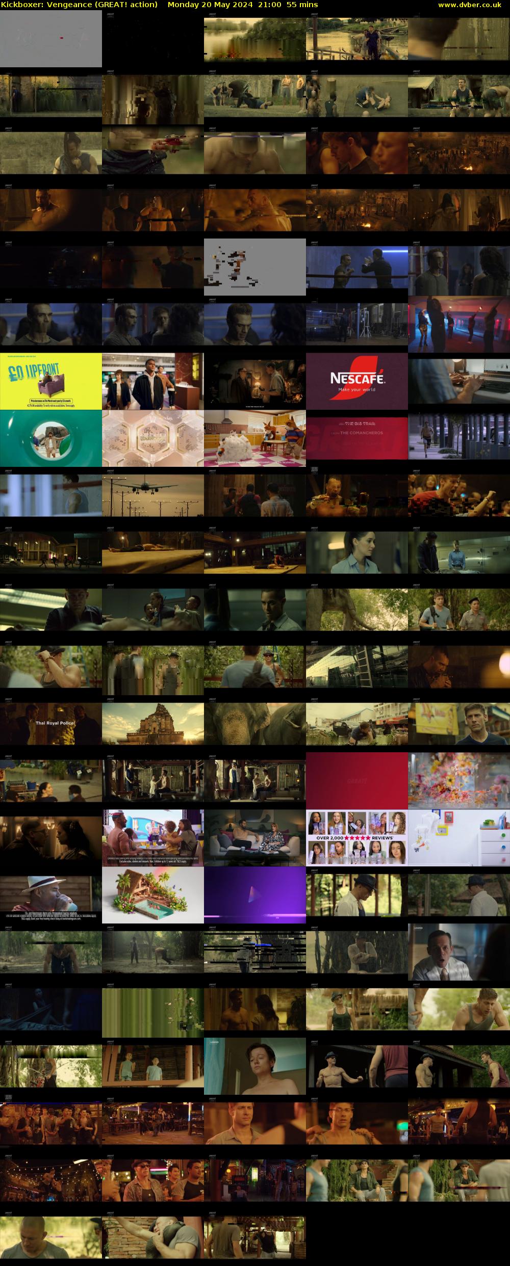 Kickboxer: Vengeance (GREAT! action) Monday 20 May 2024 21:00 - 21:55