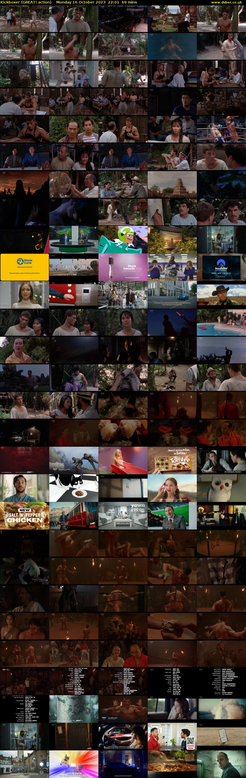 Kickboxer (GREAT! action) Monday 16 October 2023 22:01 - 23:10