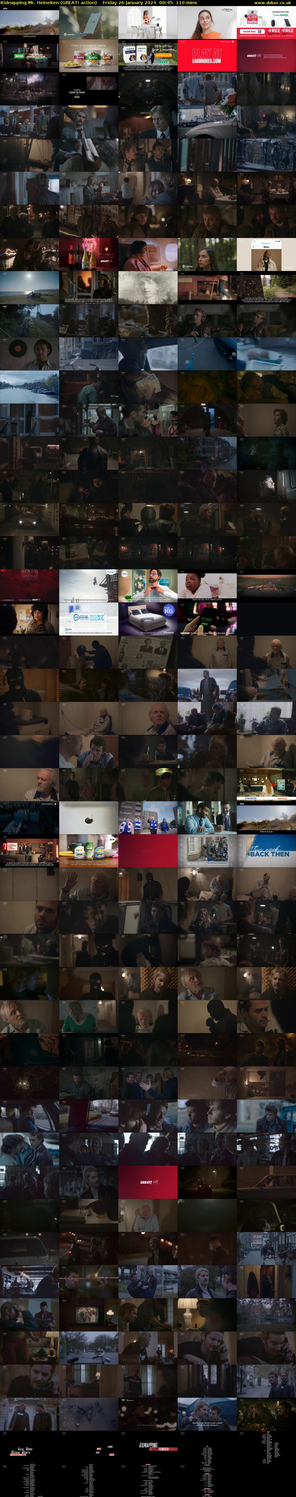Kidnapping Mr. Heineken (GREAT! action) Friday 26 January 2024 00:45 - 02:35