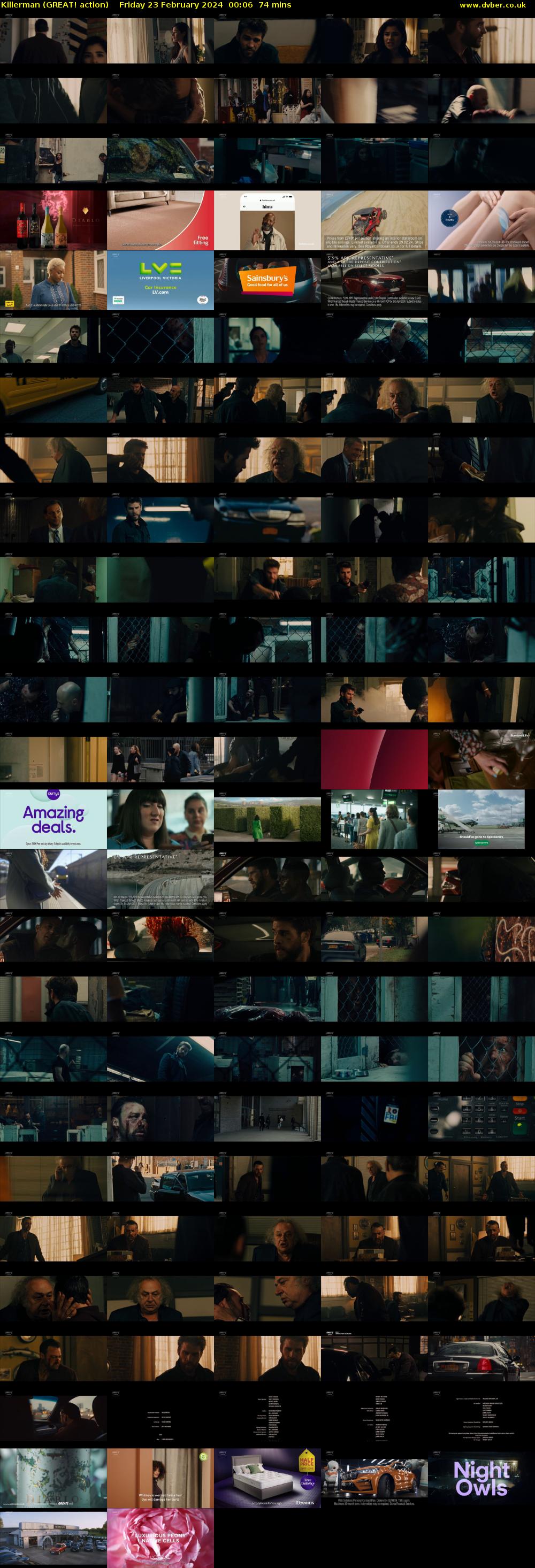 Killerman (GREAT! action) Friday 23 February 2024 00:06 - 01:20
