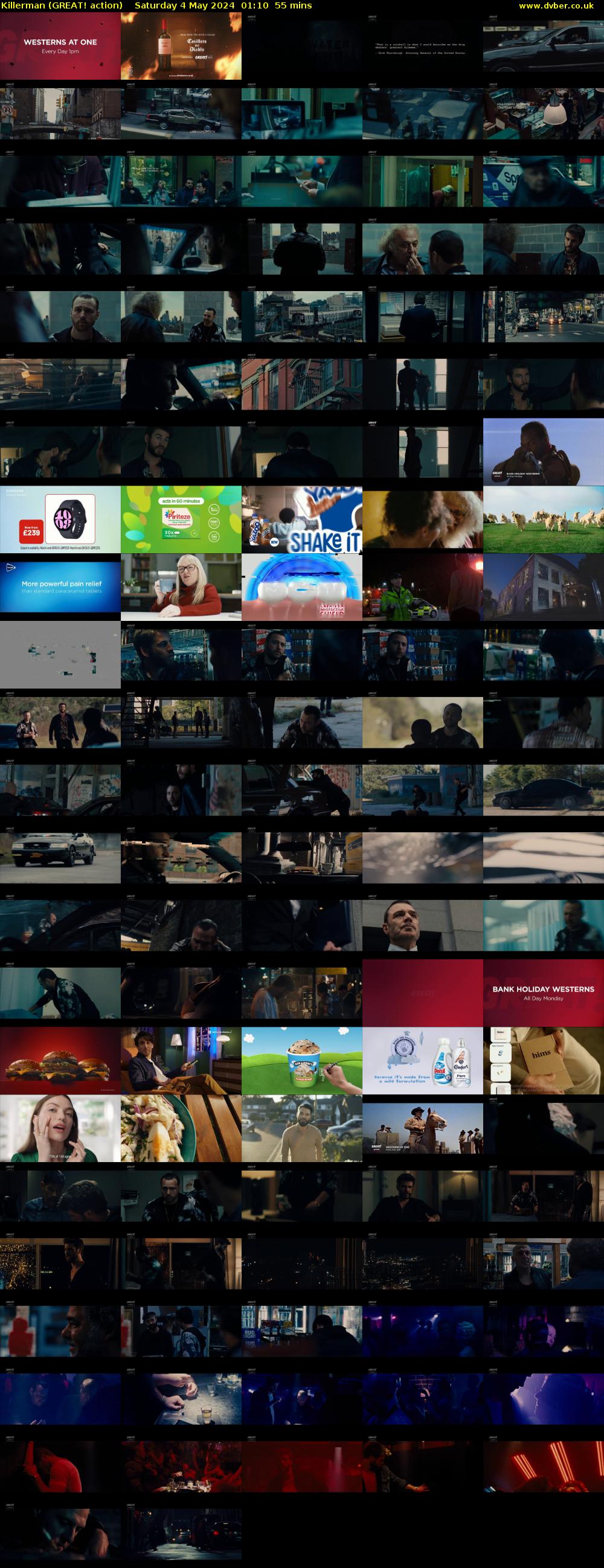 Killerman (GREAT! action) Saturday 4 May 2024 01:10 - 02:05