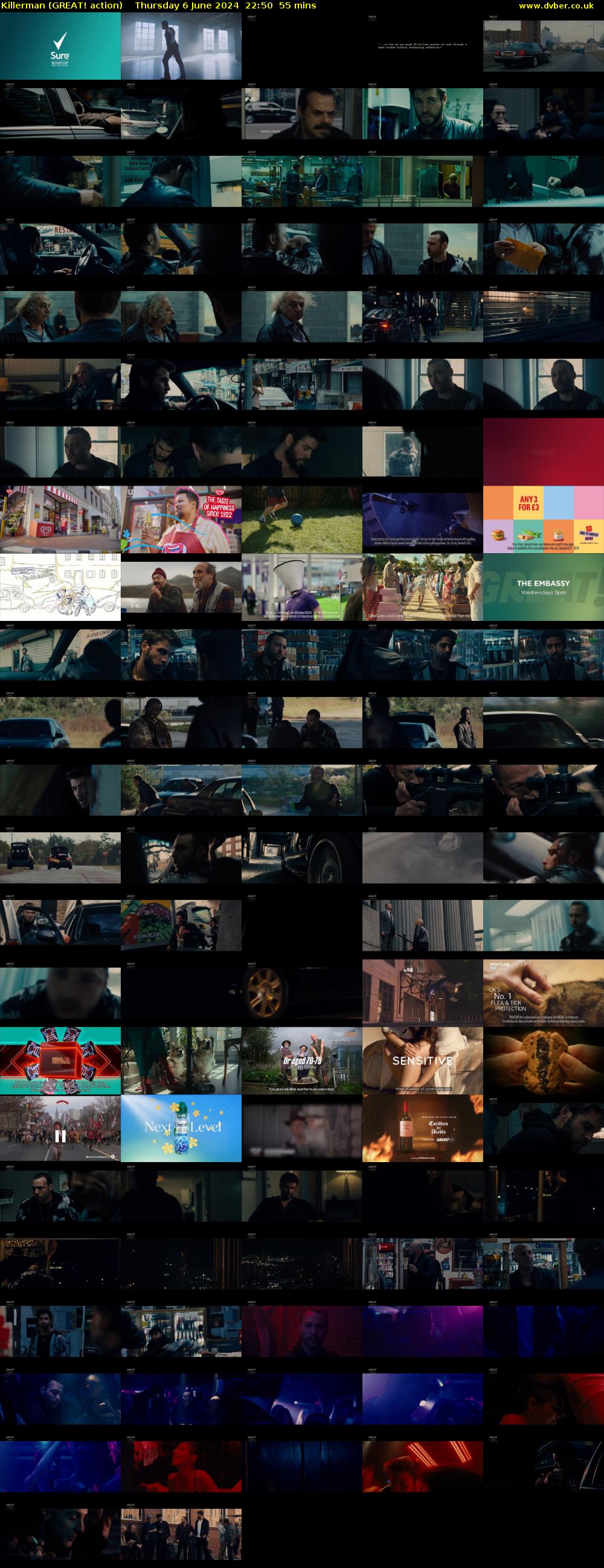 Killerman (GREAT! action) Thursday 6 June 2024 22:50 - 23:45