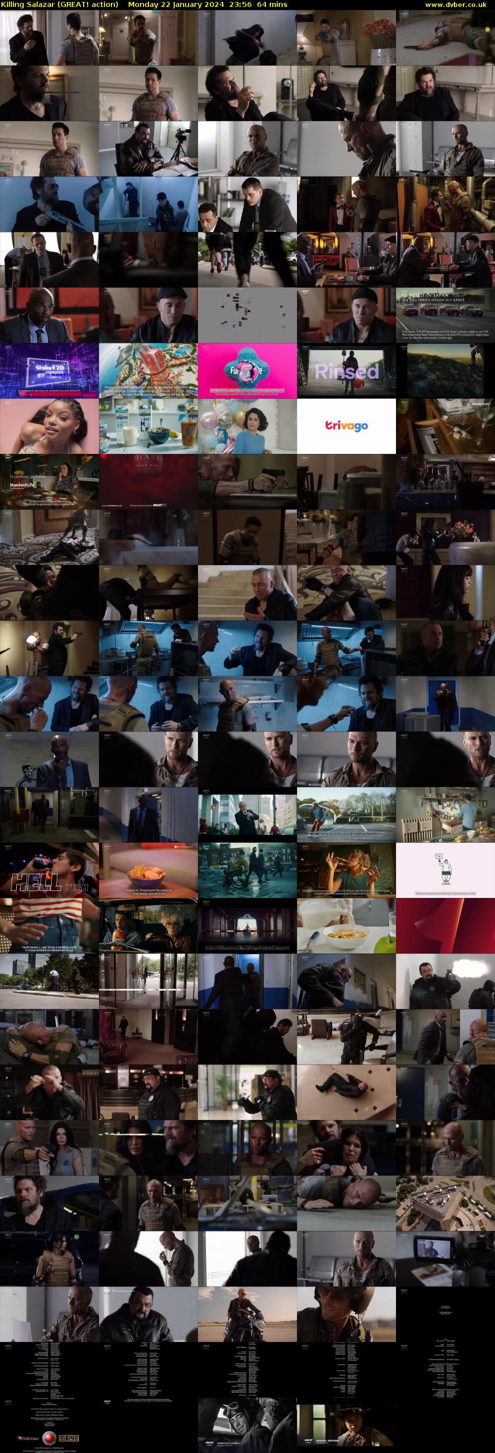 Killing Salazar (GREAT! action) Monday 22 January 2024 23:56 - 01:00