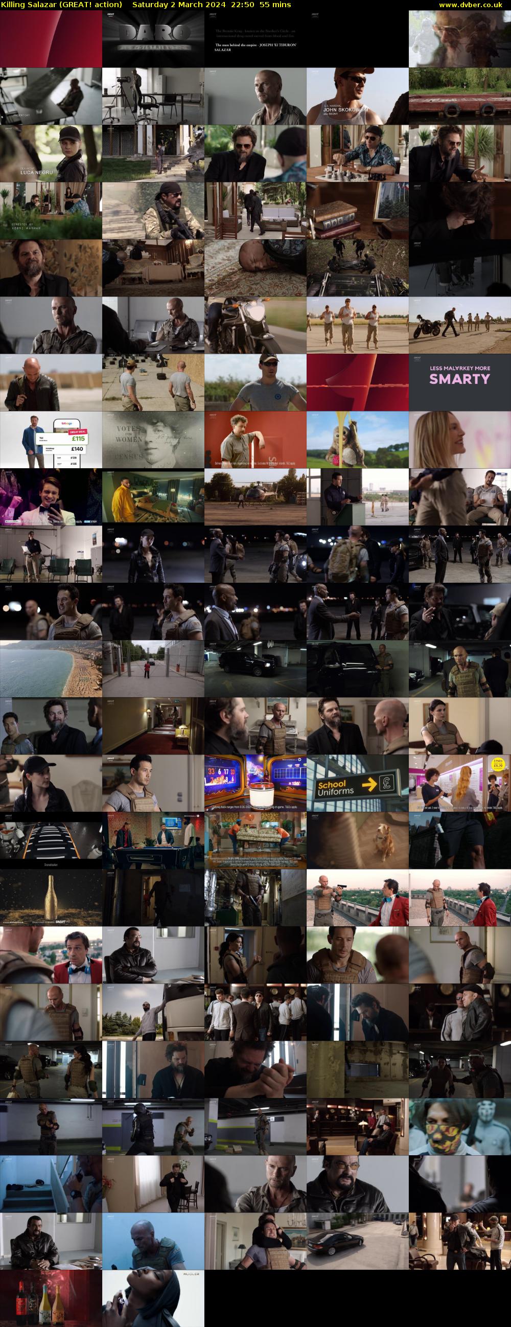 Killing Salazar (GREAT! action) Saturday 2 March 2024 22:50 - 23:45