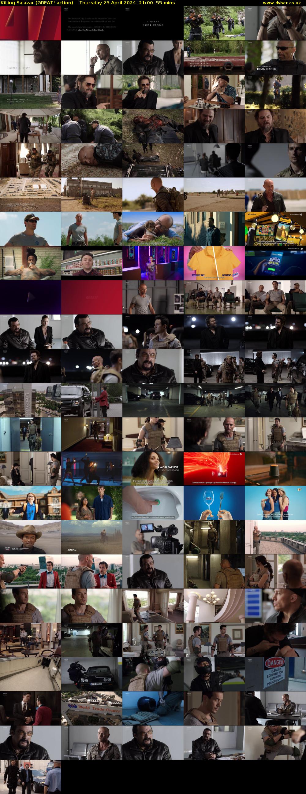 Killing Salazar (GREAT! action) Thursday 25 April 2024 21:00 - 21:55