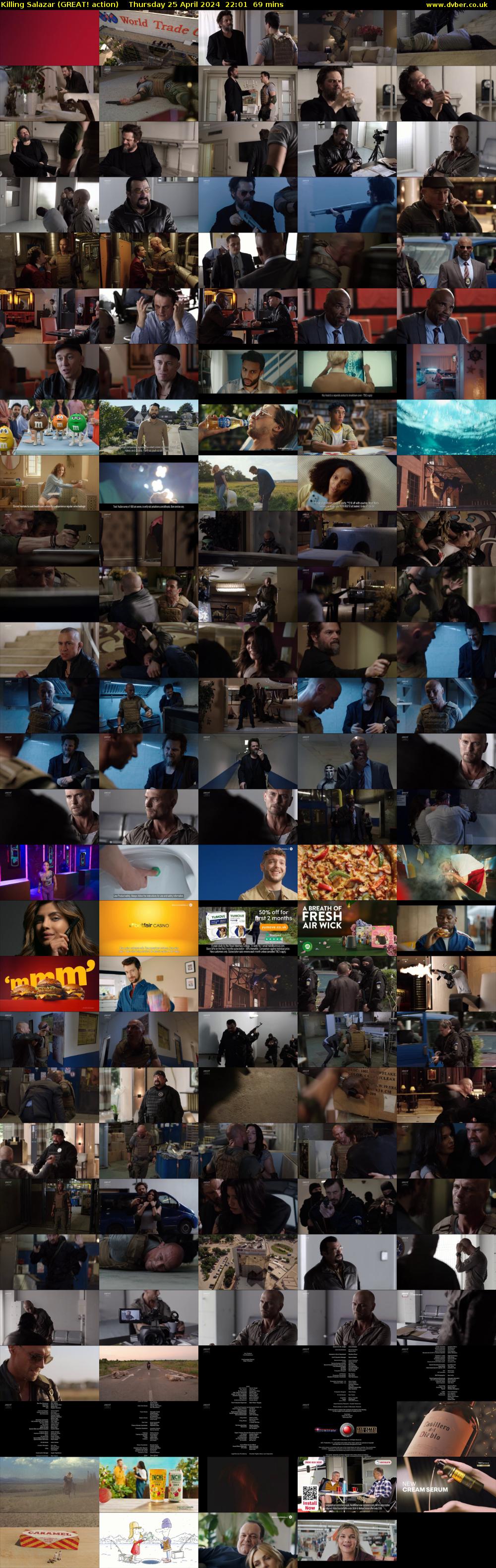 Killing Salazar (GREAT! action) Thursday 25 April 2024 22:01 - 23:10