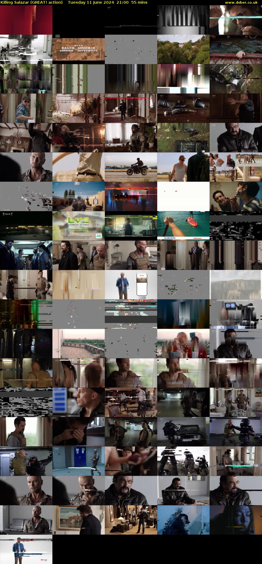 Killing Salazar (GREAT! action) Tuesday 11 June 2024 21:00 - 21:55