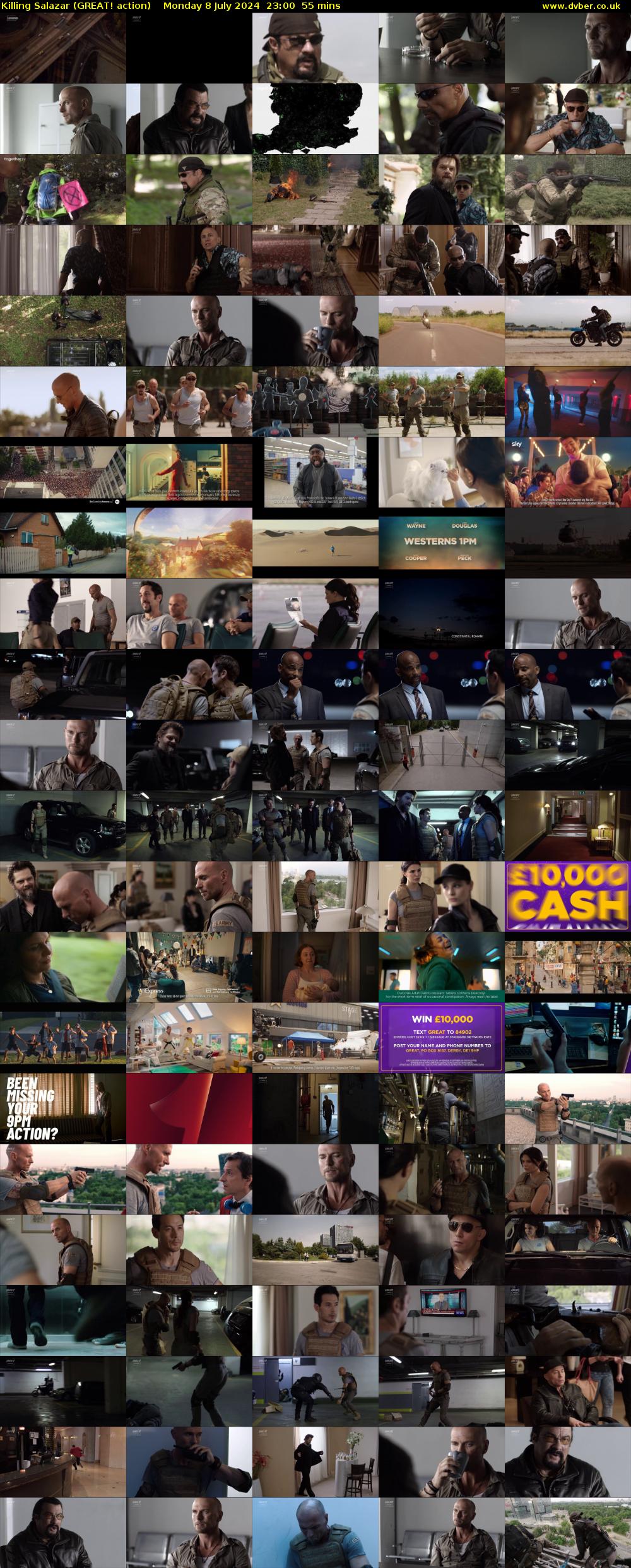 Killing Salazar (GREAT! action) Monday 8 July 2024 23:00 - 23:55