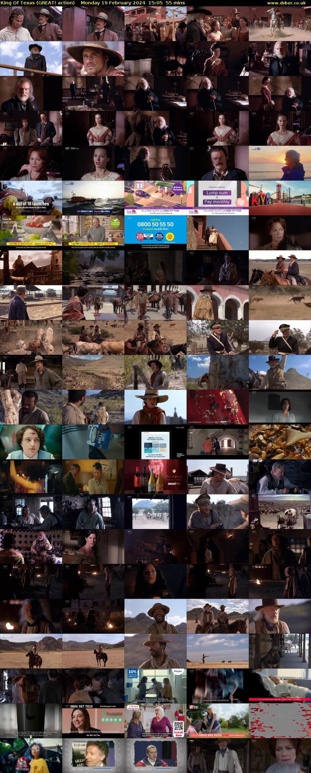 King Of Texas (GREAT! action) Monday 19 February 2024 15:05 - 16:00