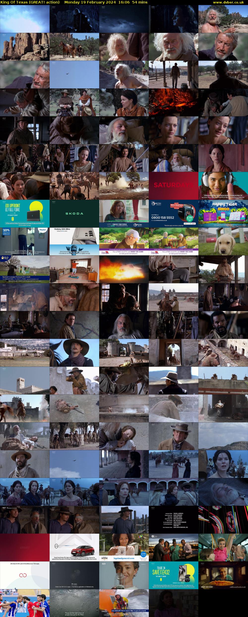 King Of Texas (GREAT! action) Monday 19 February 2024 16:06 - 17:00