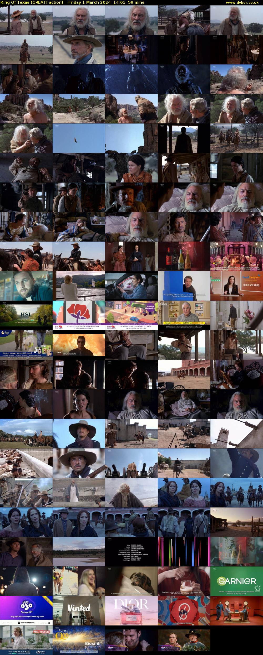 King Of Texas (GREAT! action) Friday 1 March 2024 14:01 - 15:00