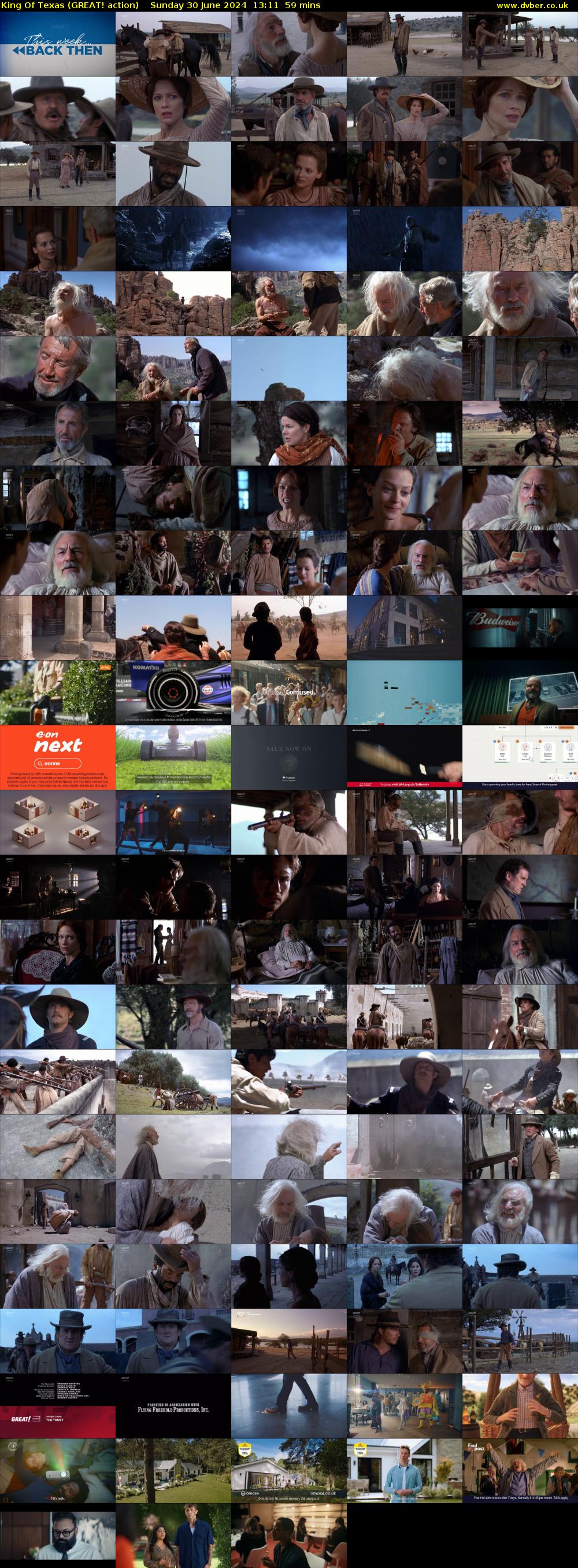 King Of Texas (GREAT! action) Sunday 30 June 2024 13:11 - 14:10