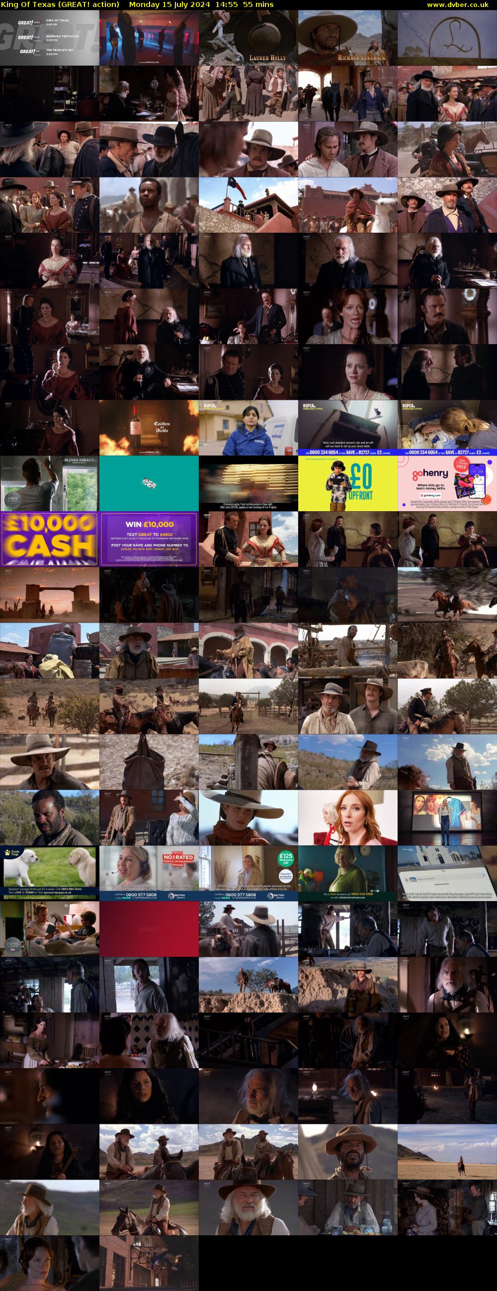 King Of Texas (GREAT! action) Monday 15 July 2024 14:55 - 15:50