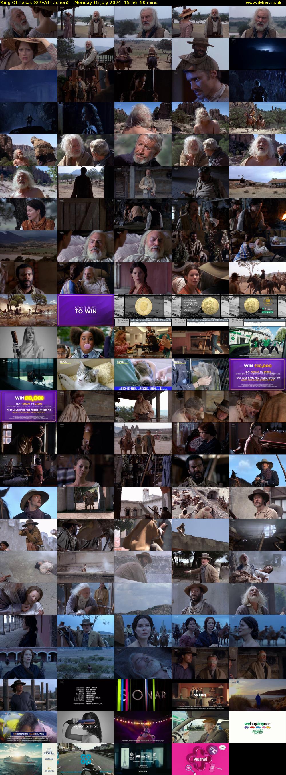 King Of Texas (GREAT! action) Monday 15 July 2024 15:56 - 16:55