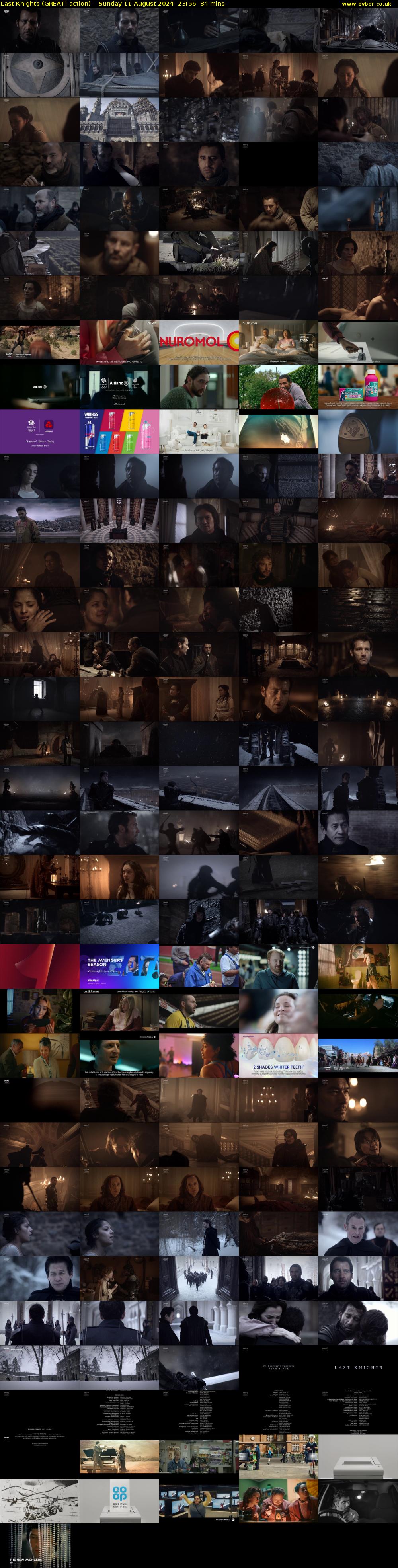 Last Knights (GREAT! action) Sunday 11 August 2024 23:56 - 01:20
