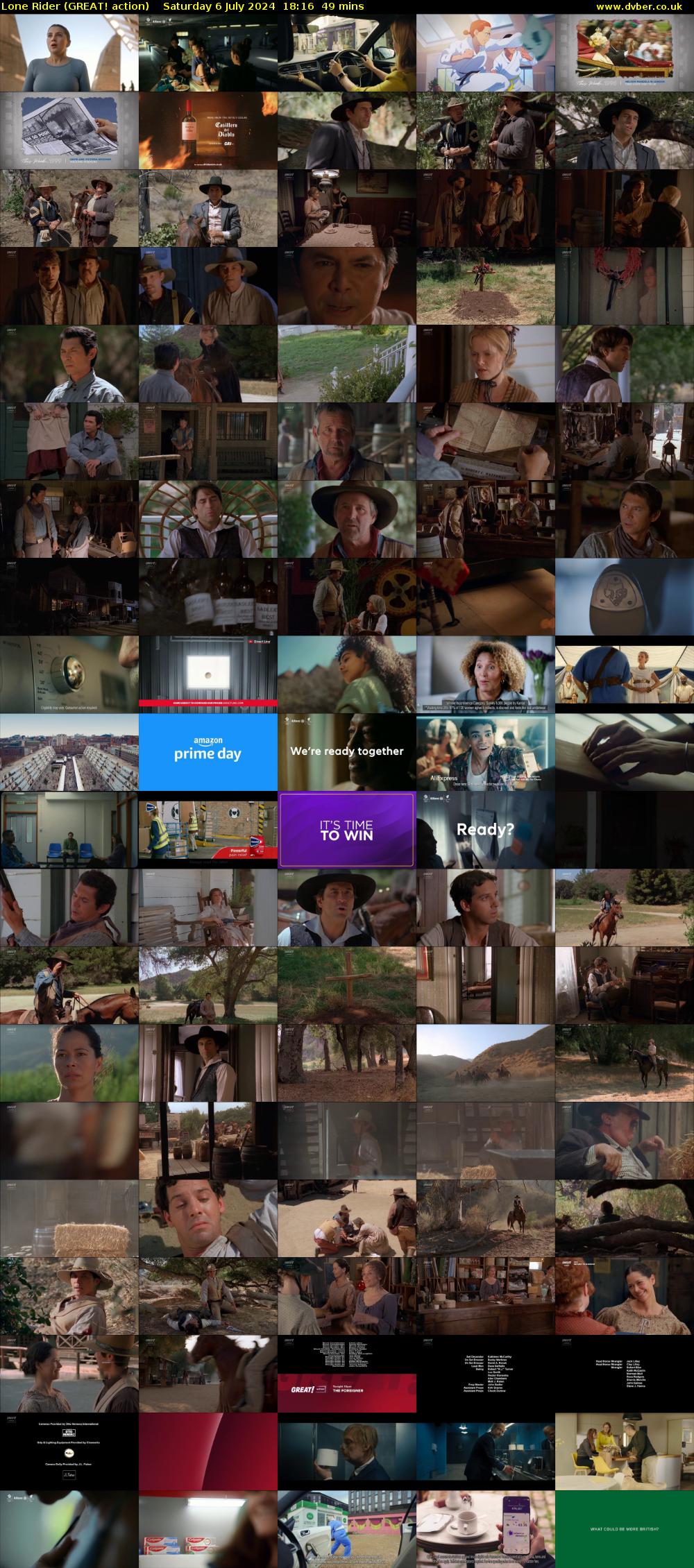 Lone Rider (GREAT! action) Saturday 6 July 2024 18:16 - 19:05