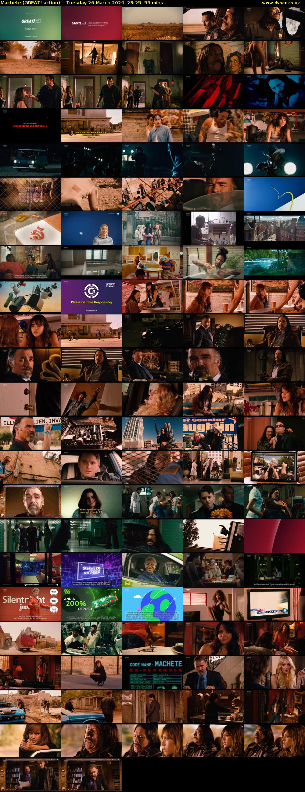 Machete (GREAT! action) Tuesday 26 March 2024 23:25 - 00:20