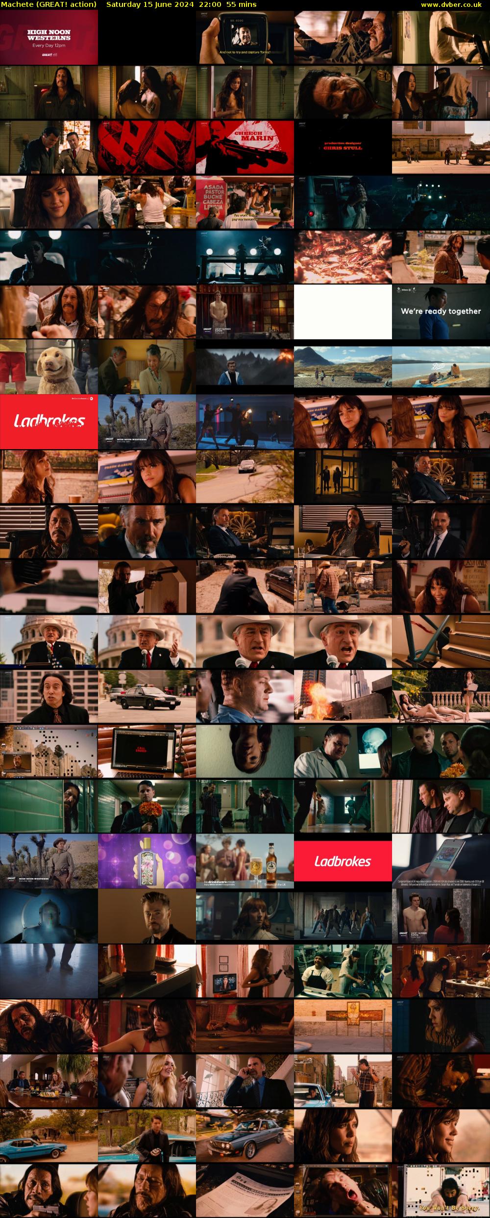 Machete (GREAT! action) Saturday 15 June 2024 22:00 - 22:55