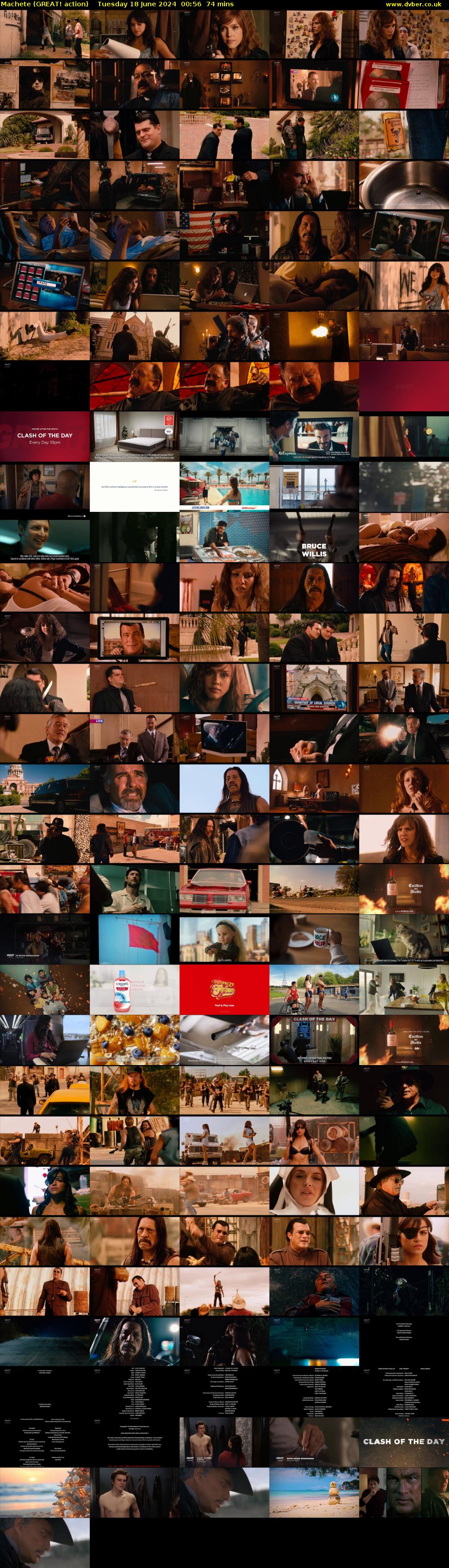 Machete (GREAT! action) Tuesday 18 June 2024 00:56 - 02:10