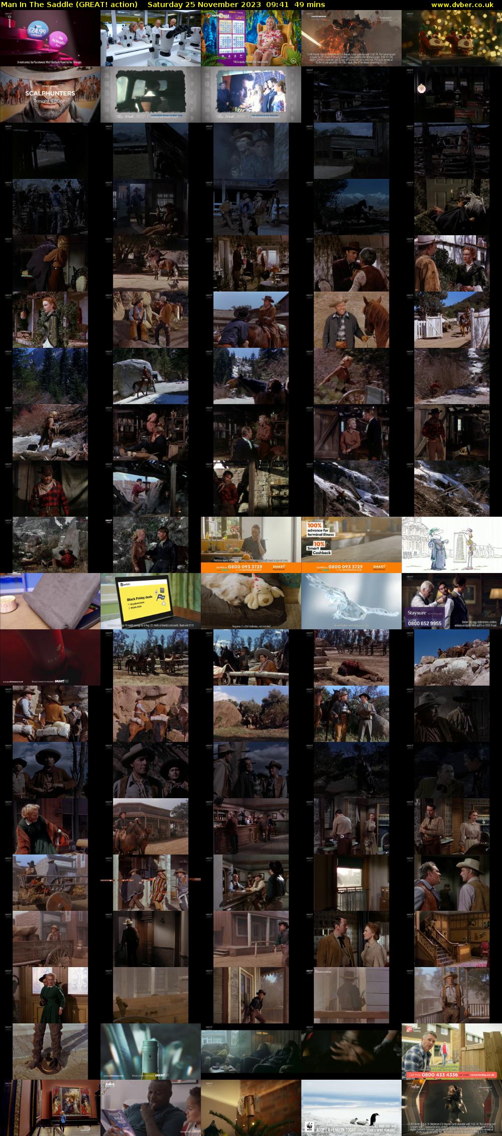 Man In The Saddle (GREAT! action) Saturday 25 November 2023 09:41 - 10:30