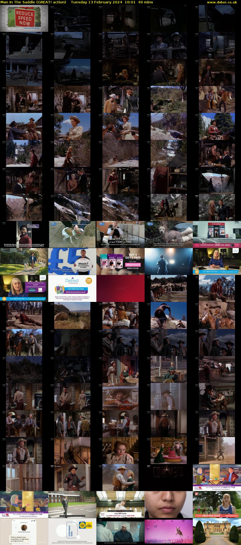 Man In The Saddle (GREAT! action) Tuesday 13 February 2024 10:01 - 10:50