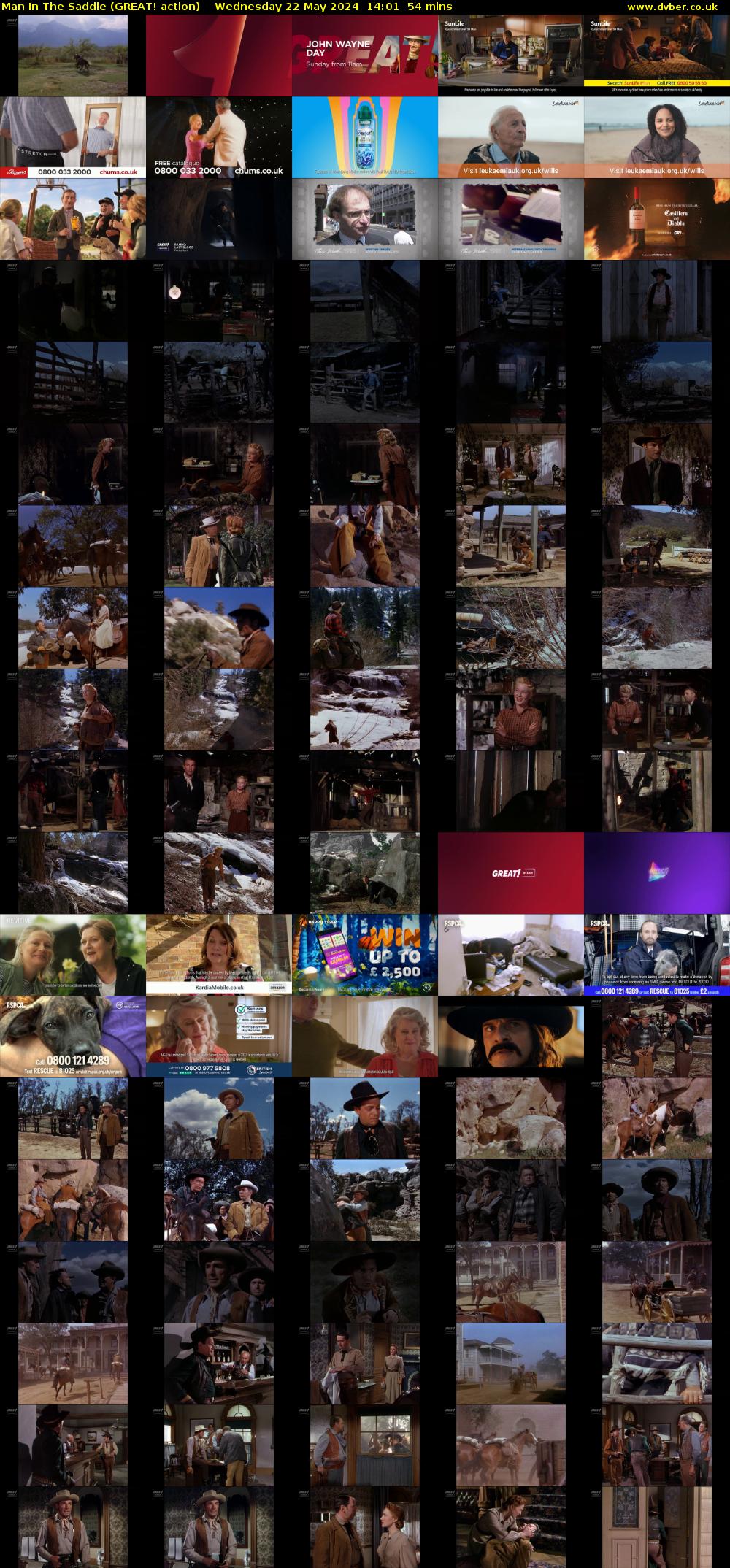 Man In The Saddle (GREAT! action) Wednesday 22 May 2024 14:01 - 14:55