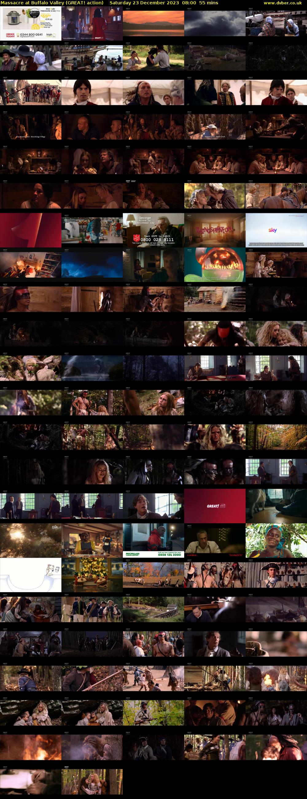 Massacre at Buffalo Valley (GREAT! action) Saturday 23 December 2023 08:00 - 08:55